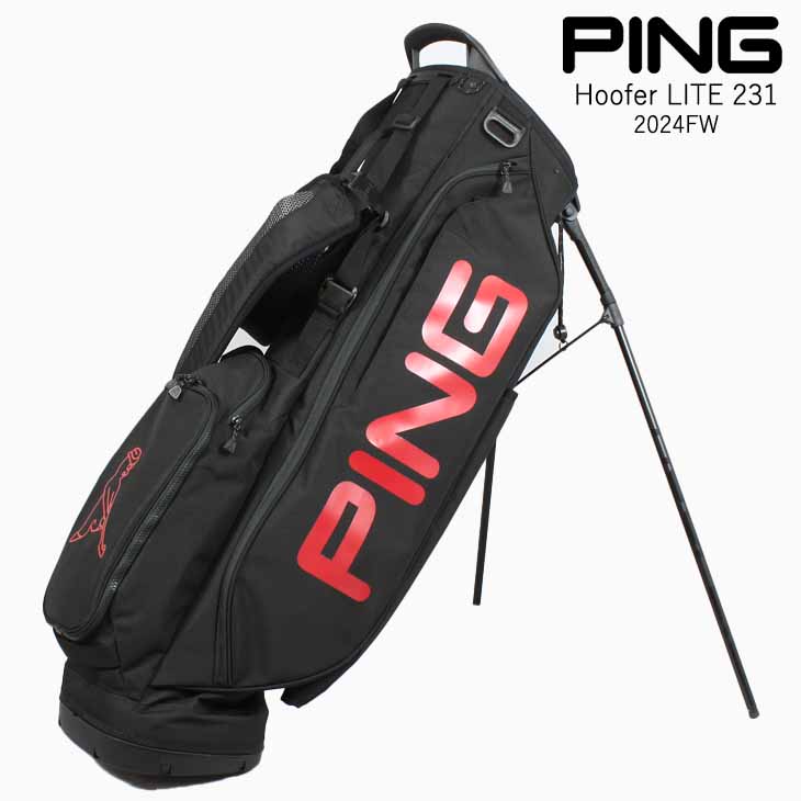 PING HOOFER LITE キャディーバッグ ピン(PING) スタンドキャディバッグ フーファーライト Hoofer