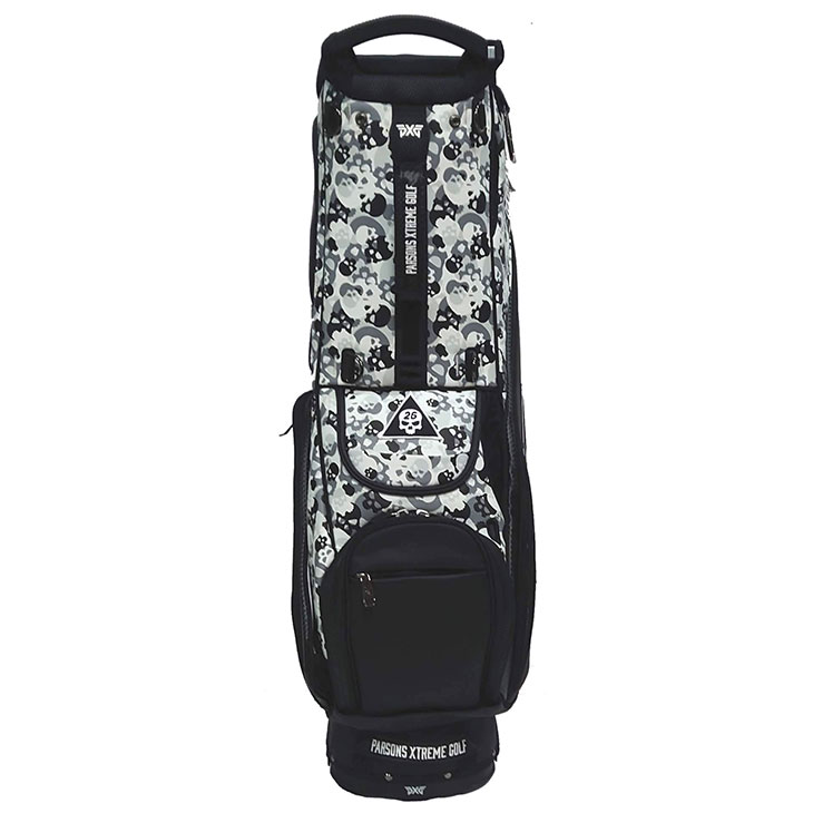 【ネームプレート付】PXG 2023 Darkness Skull Camo Hybrid Stand Bag ダークネススカルカモ  ハイブリッドスタンドバッグ キャディバッグ B-PG-040D-23DRKNSS