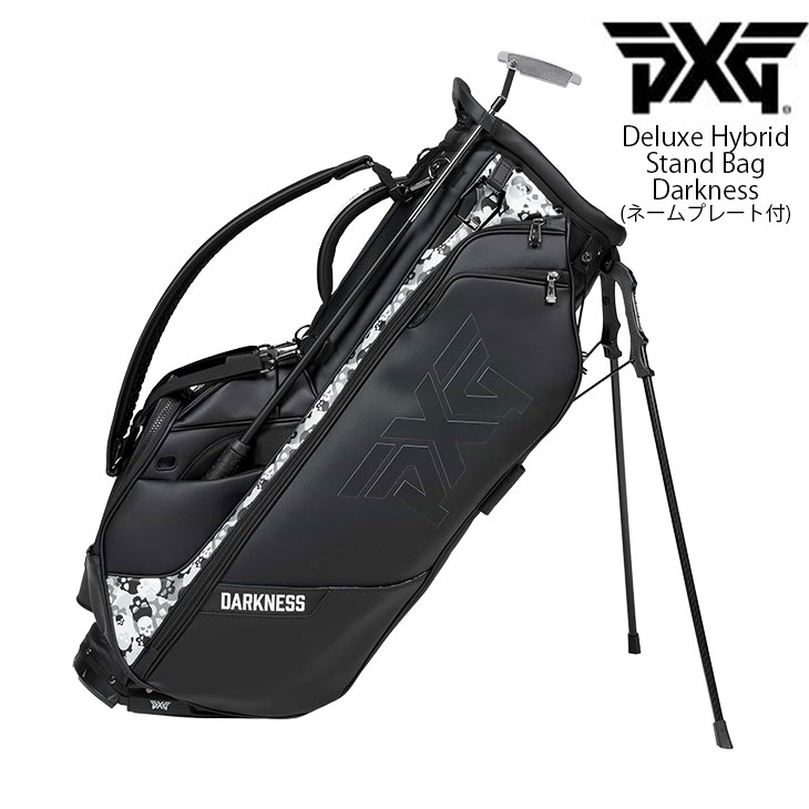 PXG 【ネームプレート付】PXG DELUXE HYBRID STAND BAG DARKNESS