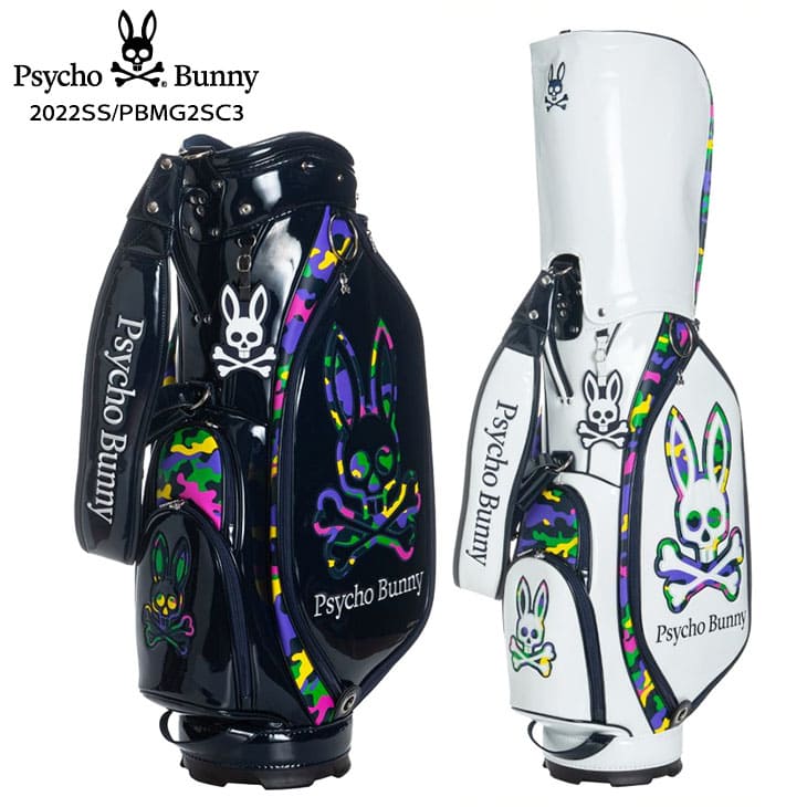 日本最大級の品揃え GOLF ゴルフ Psycho CADDIE リミテッドグラフィックキャディバッグ サイコバニー