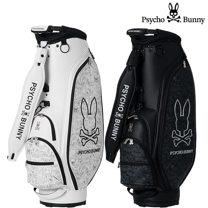 ※値下依頼対応価格※早い者勝ち　PSYCHO BUNNY キャディバッグ Psycho Bunny（サイコバニー） 【キャディバッグの下取り・修理承り