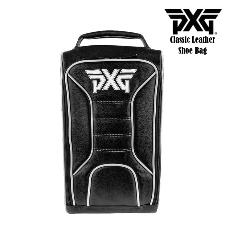 PXG ブラック　シューズバッグ/ラウンドバッグ Amazon | [PXG] シューズバッグ Classic Leather Shoe Bag