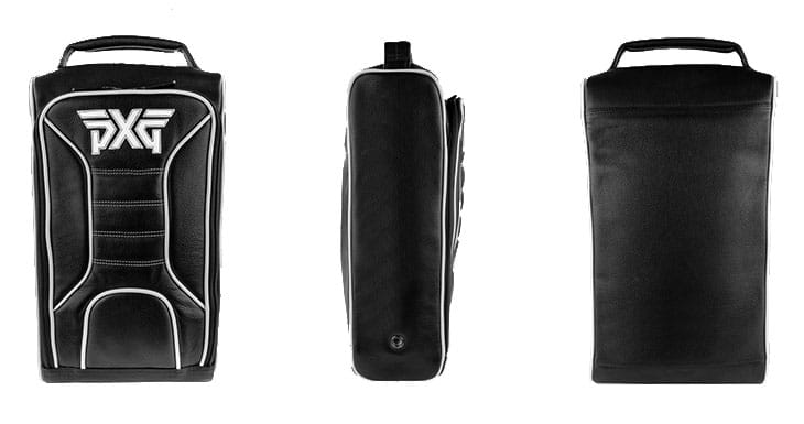 PXG Classic Leather Shoe Bag クラシックレザーシューズバッグ シューズケース ゴルフバッグ 本革 メンズ レディース