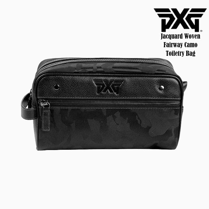 PXG Jacquard Woven Fairway Camo Toiletry Bag フェアウェイカモ