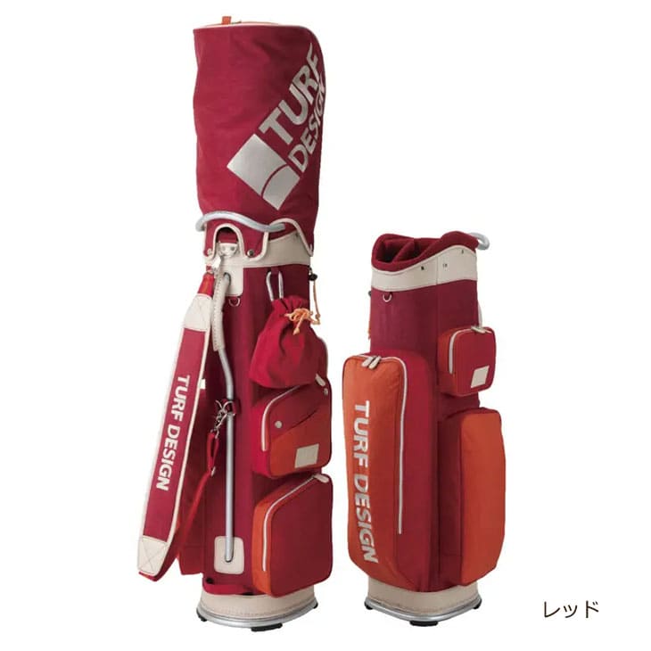 テーラーメイドキャディバッグ 朝日ゴルフ用品 【検品済】朝日ゴルフ/TURF_DESIGN/ターフデザイン