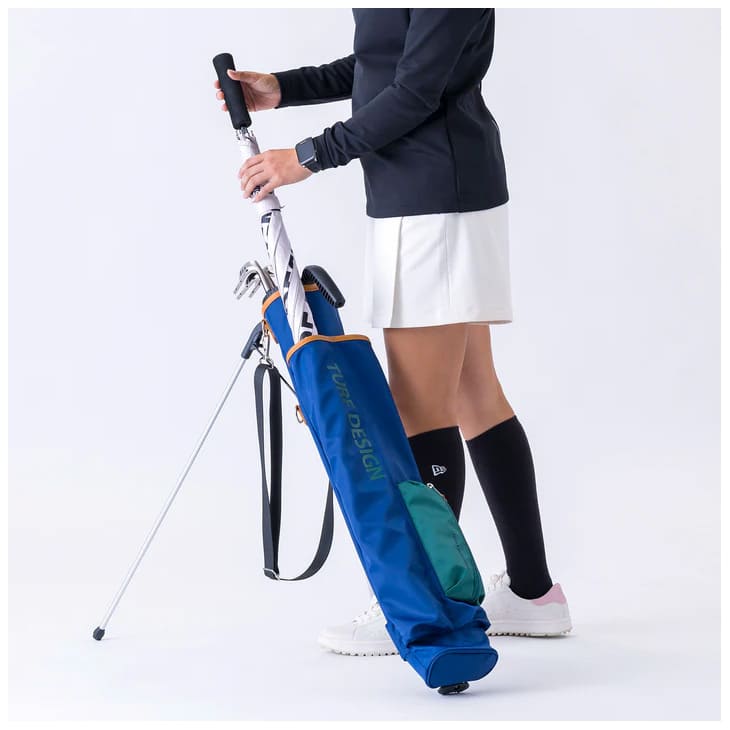 ダークブルー 縦型ストーブ 手動ダイヤル式 朝日ゴルフ用品 朝日ゴルフ TURF DESIGN ターフデザイン ミニスタンド