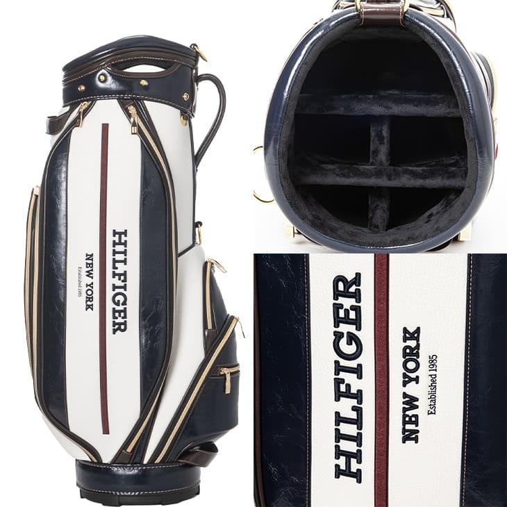 【新品未使用品】トミーヒルフィガー　キャディバッグ THMG4FC1 TOMMY HILFIGER（トミー・ヒルフィガー） 【キャディバッグの下取り