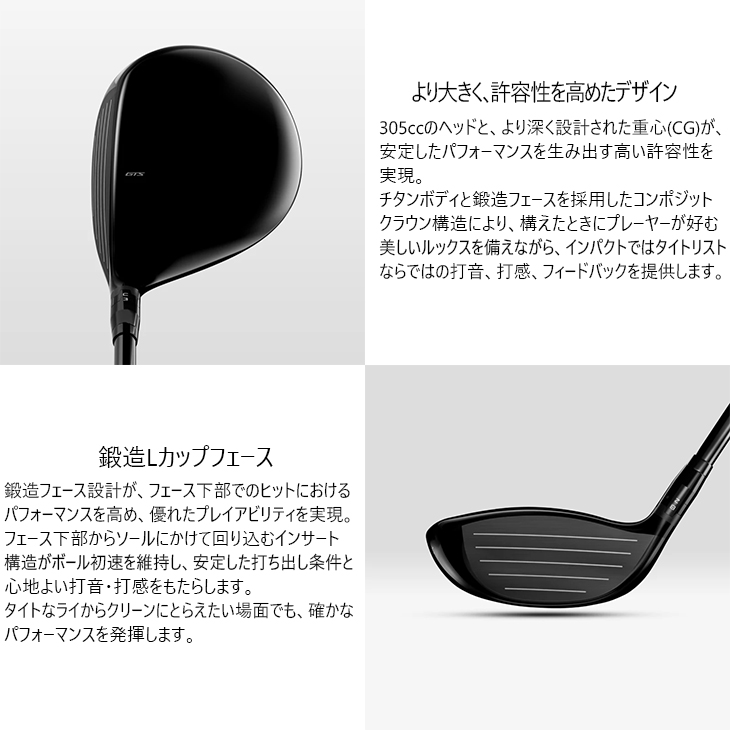 Titleist（タイトリスト） Titleist GTS300 MiniDriver ミニドライバー