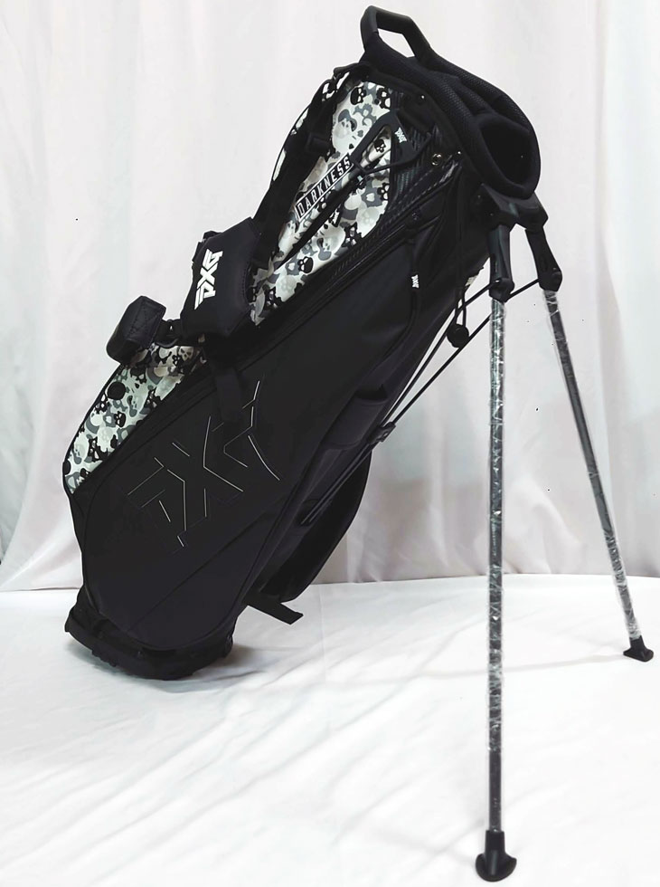 PXG 2023 Darkness Skull Camo Carry Stand Bag ダークネス