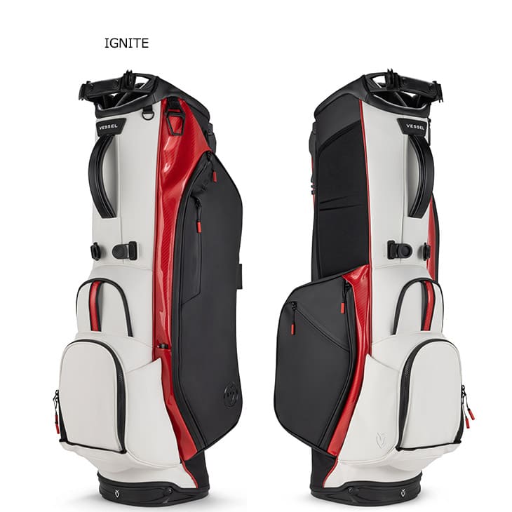 VESSEL  キャディーバッグ NO.8530120 新品未使用タグ付き VESSEL（スポーツ） ベゼル キャディバッグ 8.5型 プレイヤー