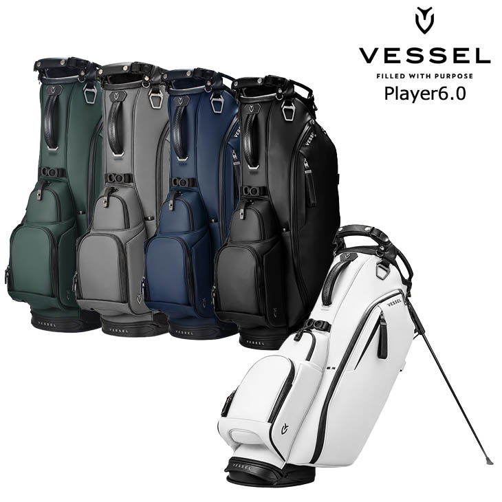 VESSEL 【在庫品即納可】ベゼル キャディバッグ プレイヤー6.0
