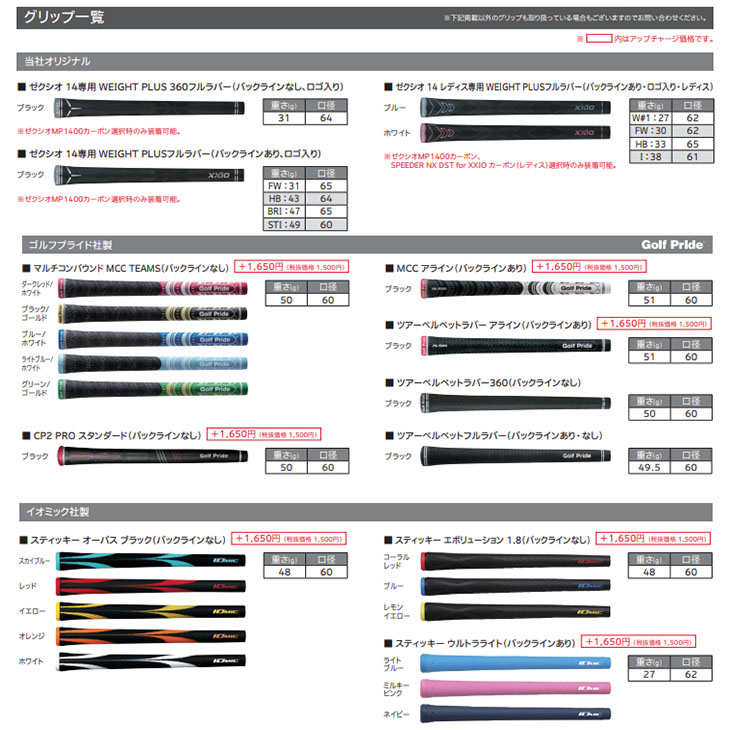 XXIO 【受注生産】ダンロップ ゼクシオ14 アイアン 6-PW 5本セット
