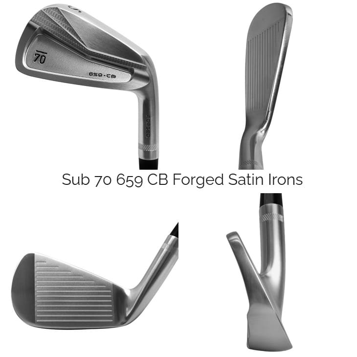 在庫品即納】Sub 70 659 CB Forged Irons(サテン/ブラック) サブ