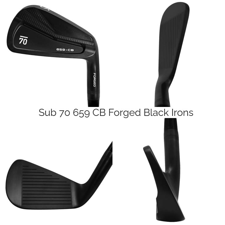 【在庫品即納】Sub 70 659 CB Forged Irons(サテン/ブラック