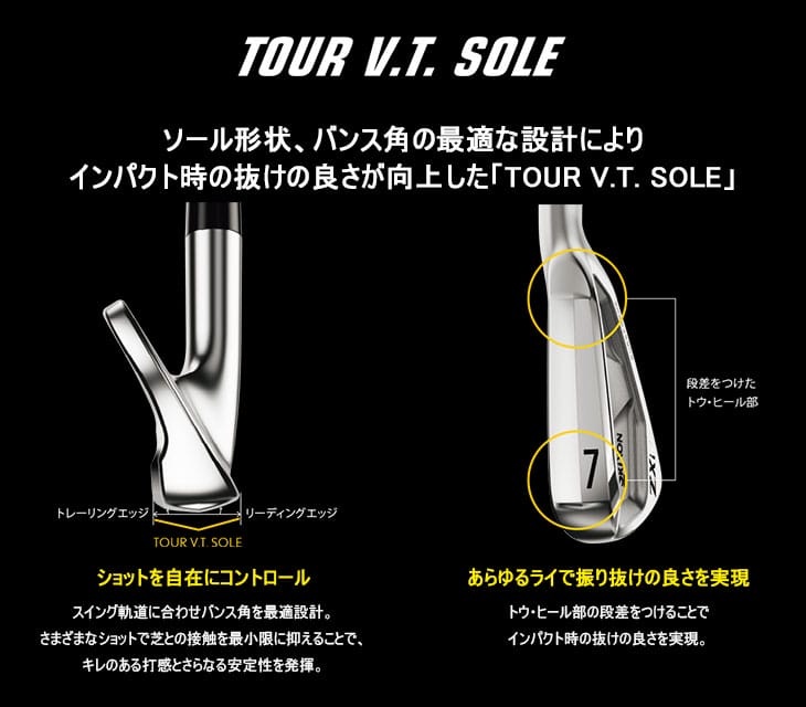 SRIXON　ZXi7 　５〜pw 6本 ZX（スリクソン） SRIXON ZXi7 アイアン5本セット(6I-PW) 右用 2024年