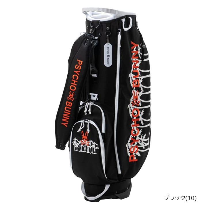 【30％OFF SALE】サイコバニー PBMG3SC4 スタンドキャディバッグ OCEANS 9型 5分割 Psycho Bunny｜ovdgolfshop2｜02