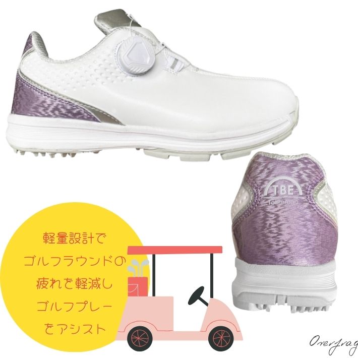 飛衛門（TOBIEMON） ゴルフ シューズ レディース スパイクレス