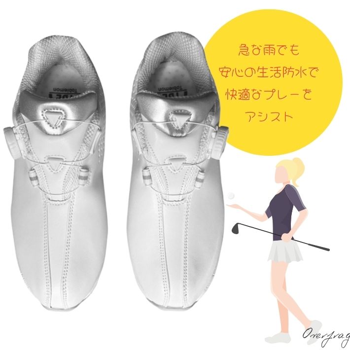 飛衛門（TOBIEMON） ゴルフ シューズ レディース スパイクレス