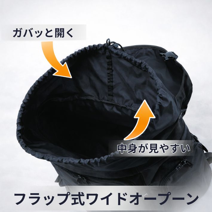 ザナックス BAG821 野球バッグ 42L フラップ型 リュック 防犯