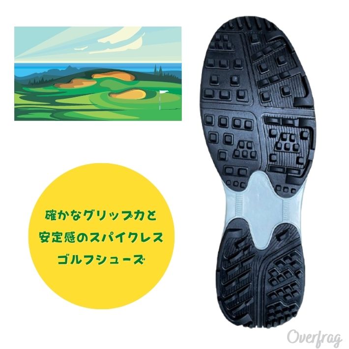 飛衛門（TOBIEMON） ゴルフ ゴルフシューズ メンズ スパイクレス