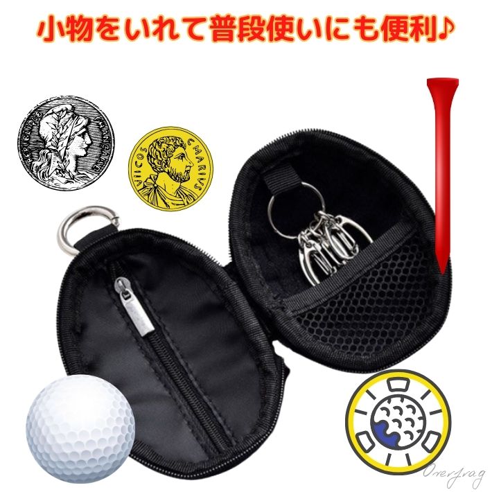 ゴルフ ボールポーチ ボールケース 手榴弾 モチーフ ミリタリー グッズ