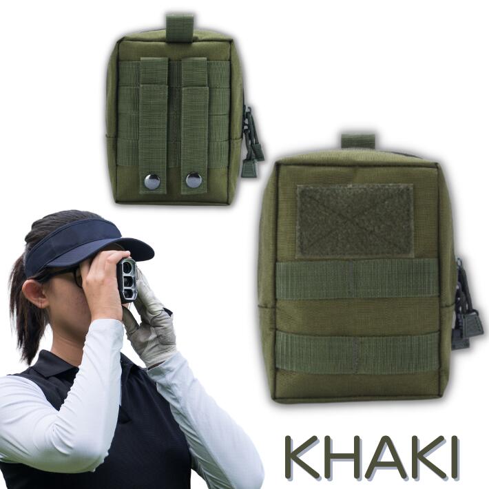 ミリタリー ポーチ ゴルフ 距離計 スマホ 収納 900D ナイロン 防水