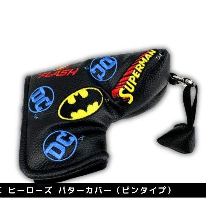 パターカバー ピンタイプ パターヘッドカバー キャラクター