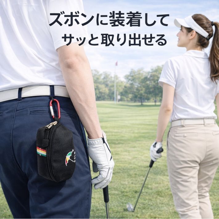 Arnold Palmer（アーノルドパーマー） ゴルフ ポーチ 小物入れ ボール3
