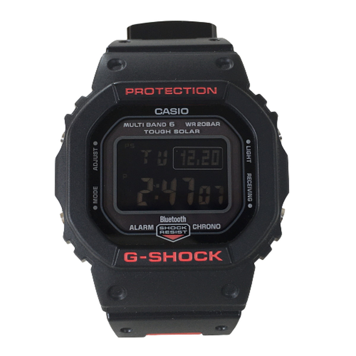 【中古】【美品】G-SHOCK ジーショック GW-B5600HR-1JF 電波ソーラー Bluetooth 搭載 CASIO 37mm 時計
