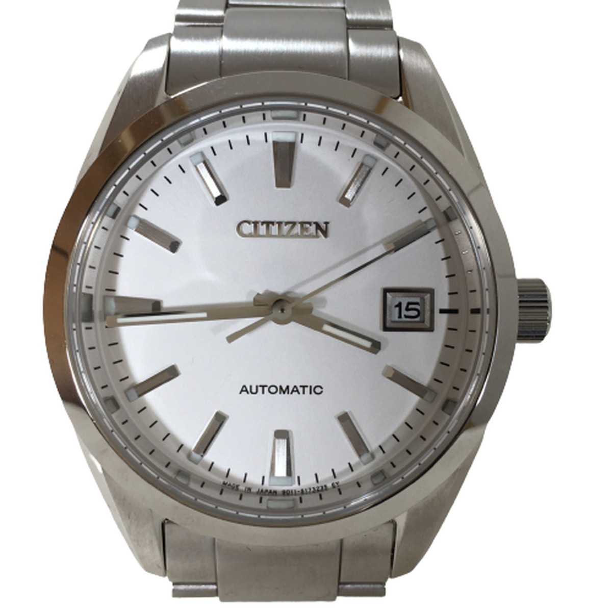 【中古】【美品】CITIZEN COLLECTION シチズン メカニカル NB1050-59A クラシカルライン 自動巻 37mm 時計