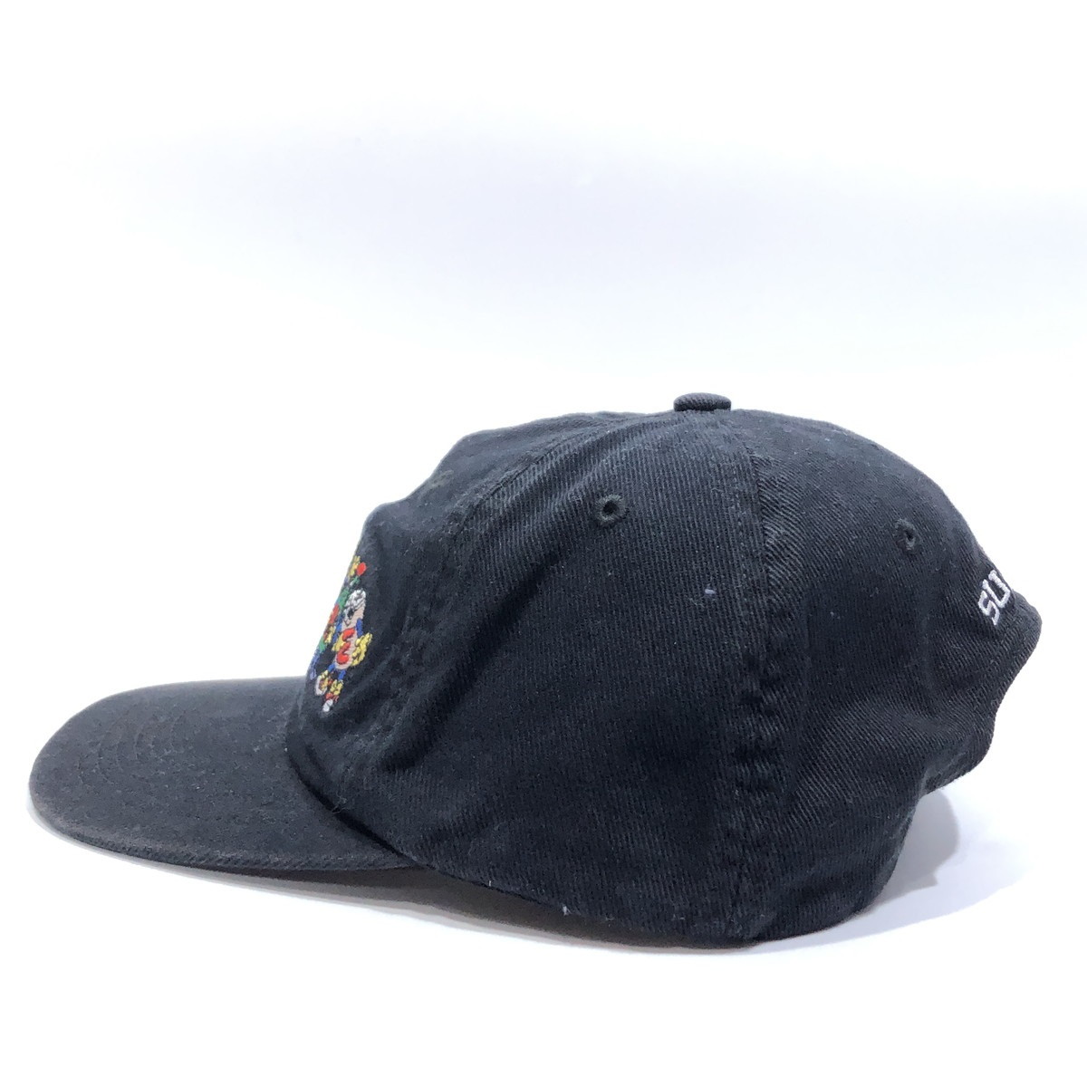 シュプリーム Friends 6-Panel Cap 黒キャップ Supreme-