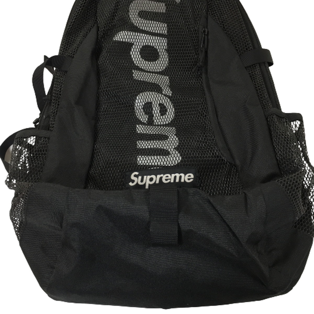 【中古】【美品】Supreme シュプリーム 20SS BackPack CORDURA バッグパック リュックコーデュラ 黒 全タグ｜overlap｜06