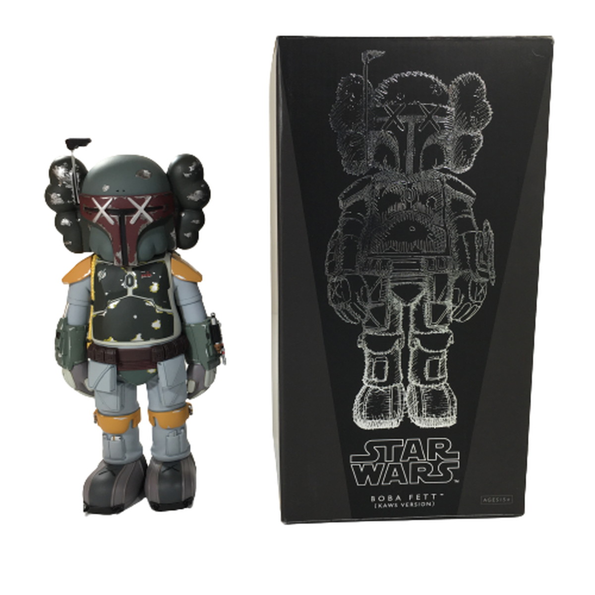 中古】KAWS STAR WARS Boba Fett ボバフェット コンパニオン COMPANION 