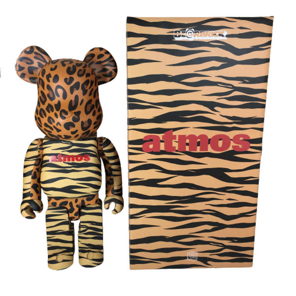 中古】BE@RBRICK x atmos 1000％ ANIMAL アニマル MEDICOM TOY 