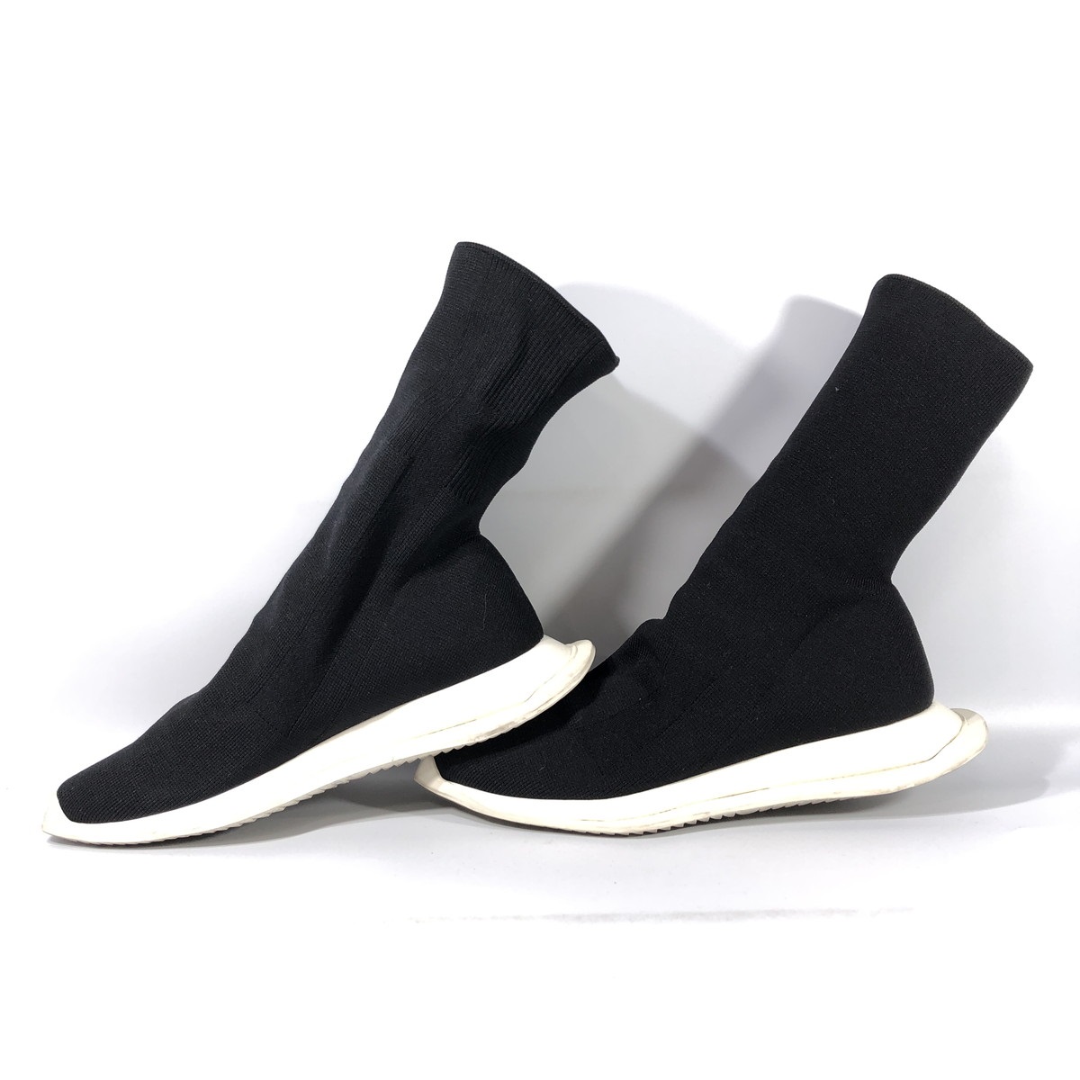 【中古】【良品】DRKSHDW RICK OWENS ダークシャドウ リックオウエンス RUNNER STRETCH SOCK LOW ランナー  ソックス スニーカー 26cm EU 41