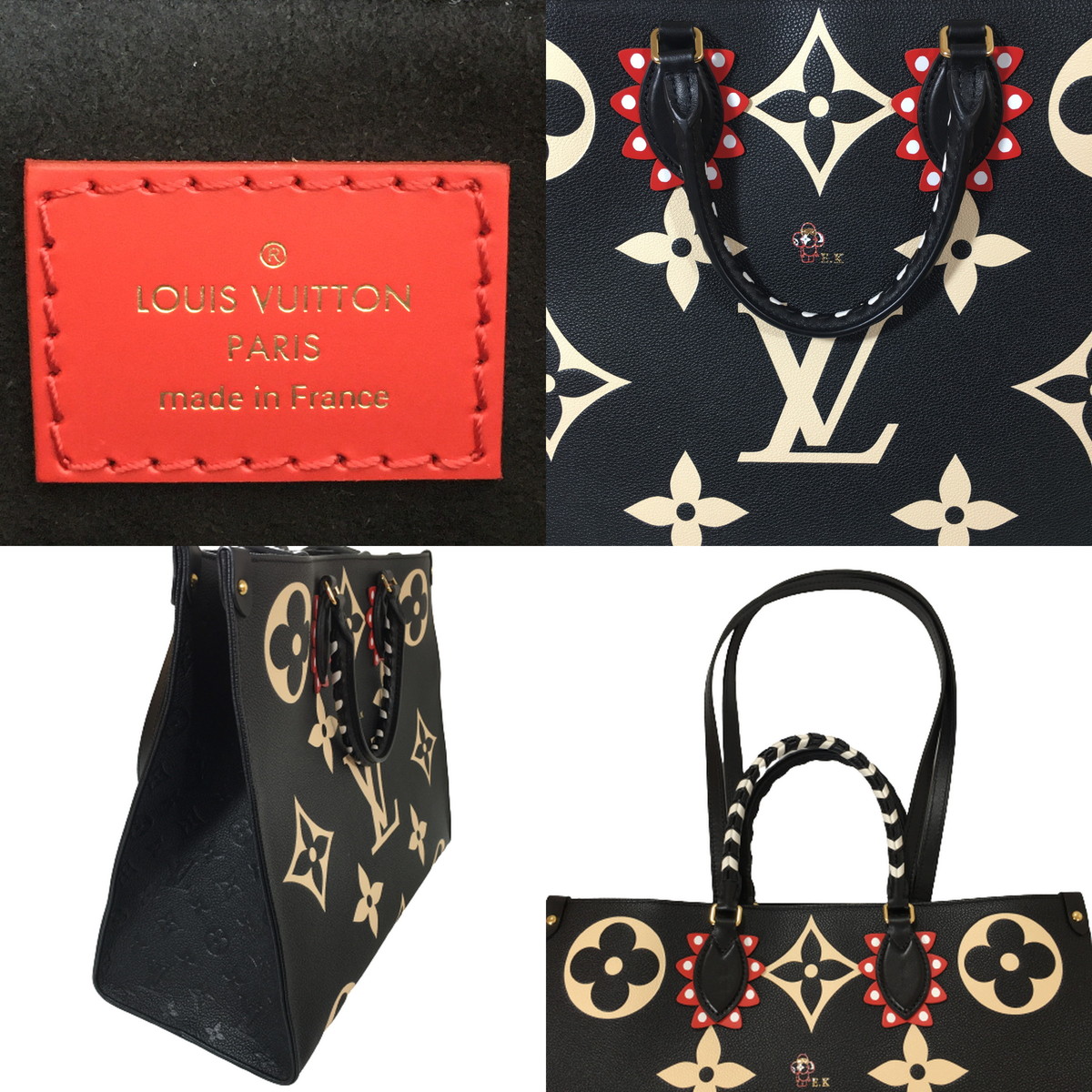 【中古】【ほぼ未使用品】Louis Vuitton ルイヴィトン 20年製 モノグラム ジャイアント アンプラント オンザゴー GM 2WAYトートバッグ M45373｜overlap｜05