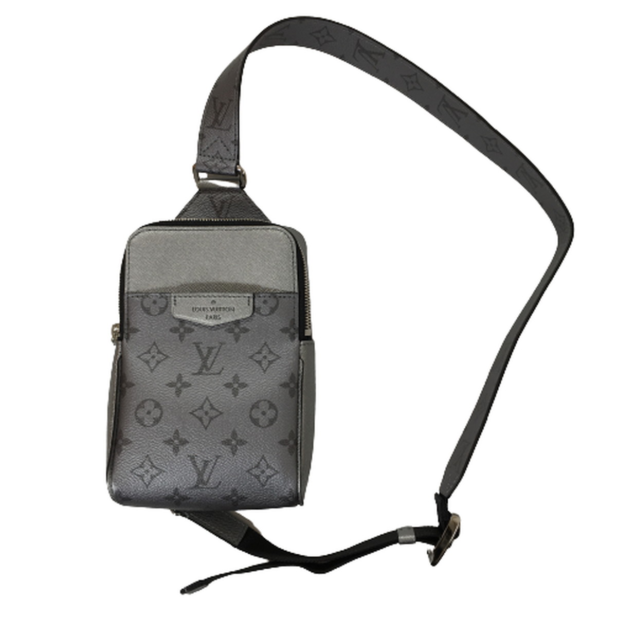 【中古】【ほぼ未使用品】Louis Vuitton ルイヴィトン 22年製 タイガラマ アウトドア スリングバッグ ワンショルダー ボディバッグ M30833｜overlap