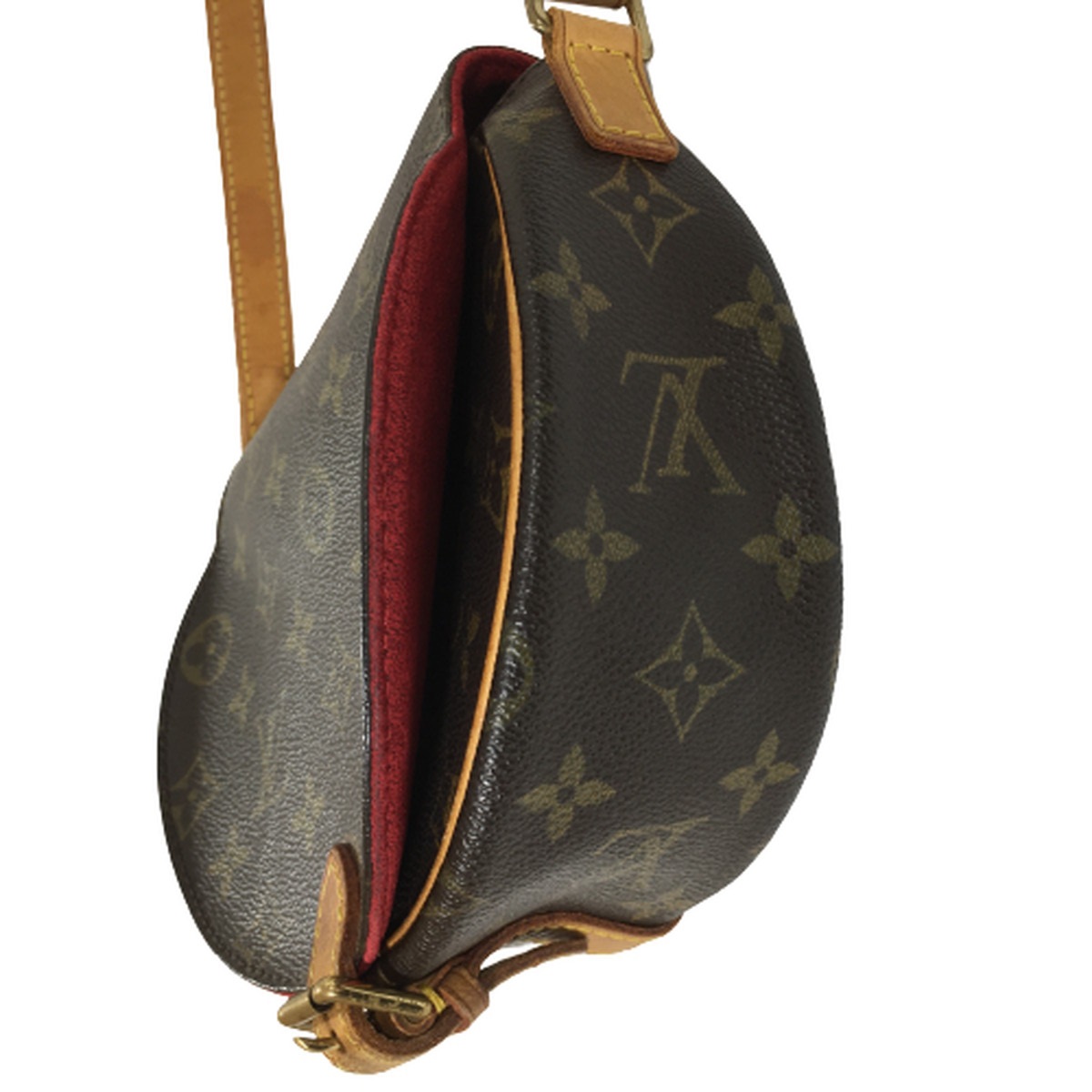 【中古】Louis Vuitton ルイヴィトン モノグラム タンブラン ショルダーバッグ ポシェット ミニバッグ M51179｜overlap｜05