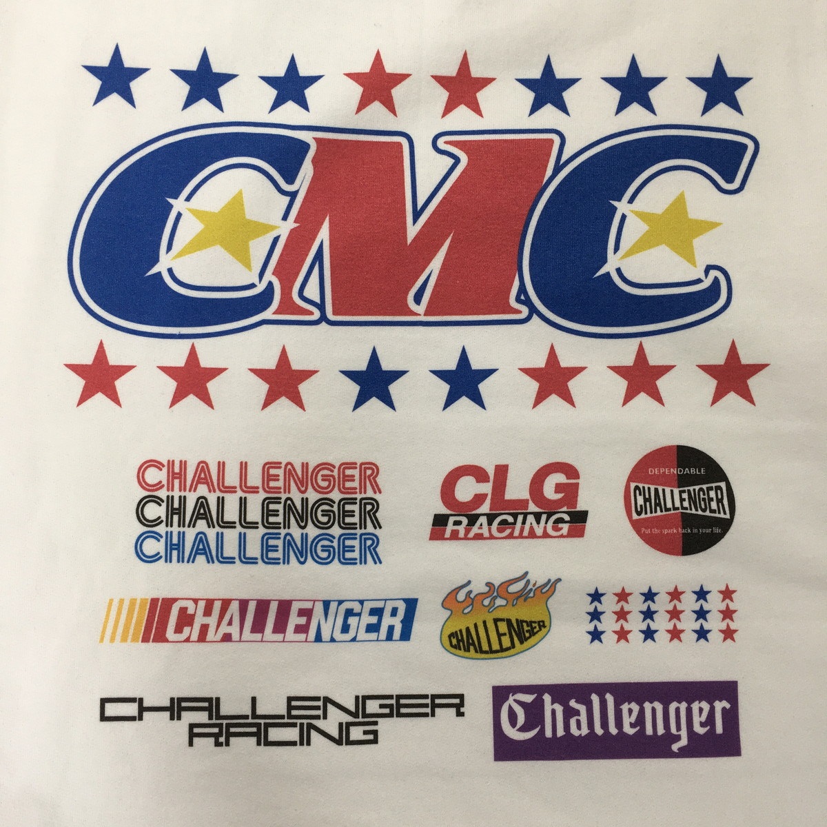 【未使用品】CHALLENGER CMC C/N SWEAT 23SS チャレンジャー スウェット CLG-SW023-004 クルーネック 白 L  【中古】