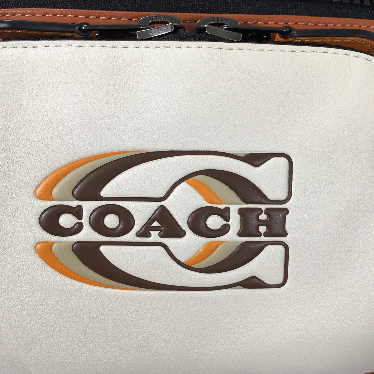 【中古】【ほぼ未使用品】COACH ウエストポーチ ボディバッグ トラック ベルト バッグ キルティング アンド コーチ スタンプ CE552 QBV1T｜overlap｜07