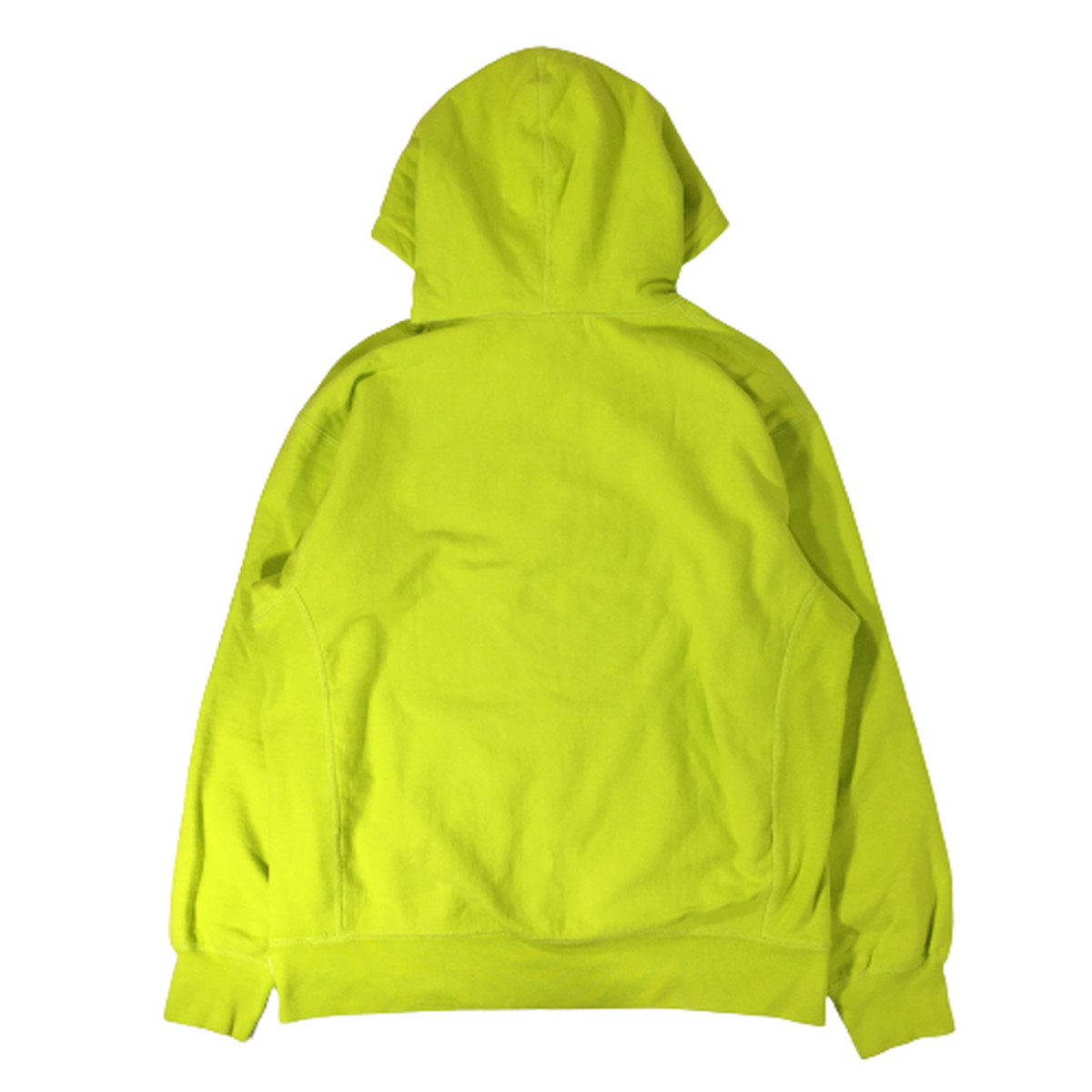 【中古】Supreme シュプリーム S Logo Hooded Sweatshirt Acid Green 20AW パーカー スウェットシャツ  Sロゴ ライム アシッドグリーン M