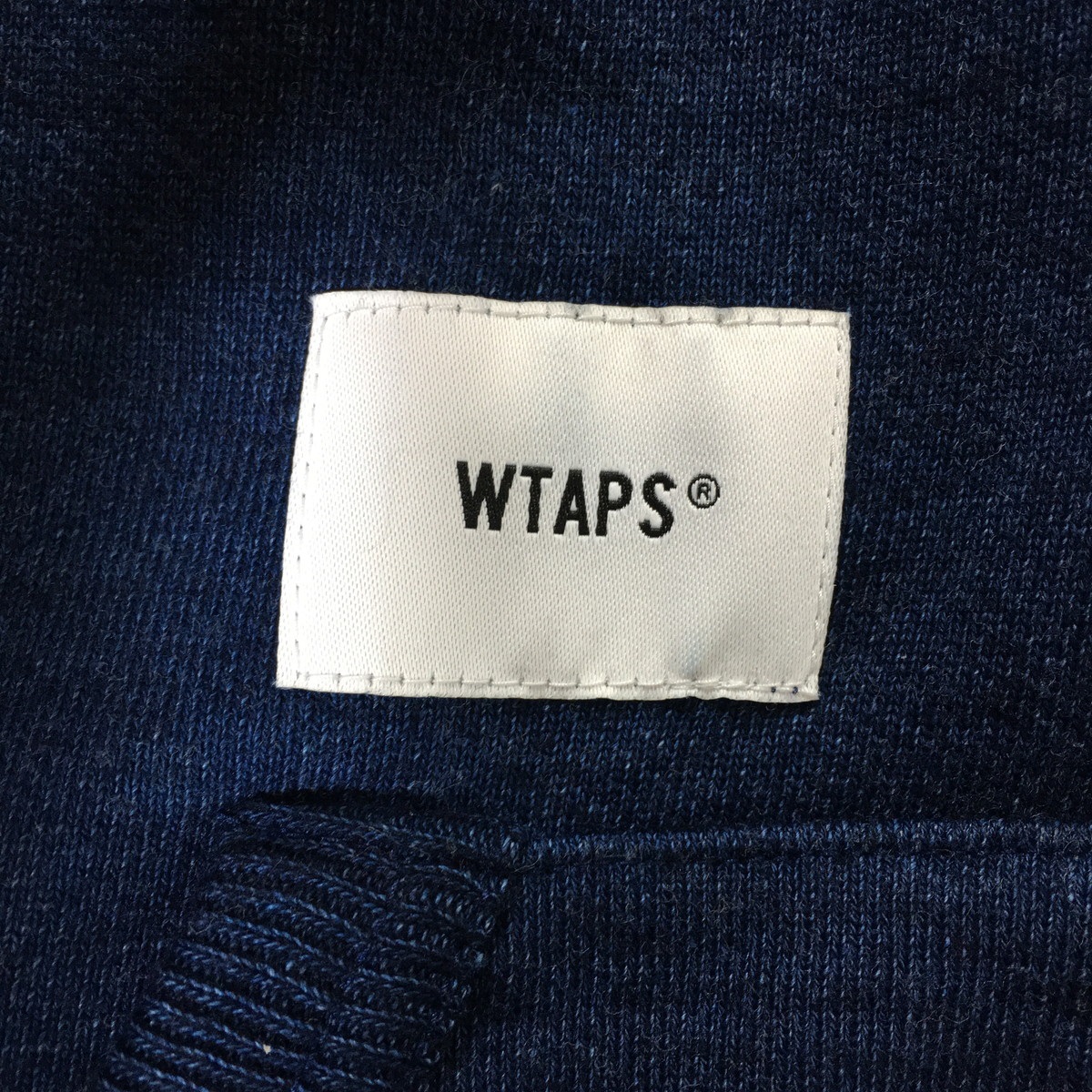 未使用品】WTAPS ダブルタップス 22SS AII 02 HOODY COTTON Indigo