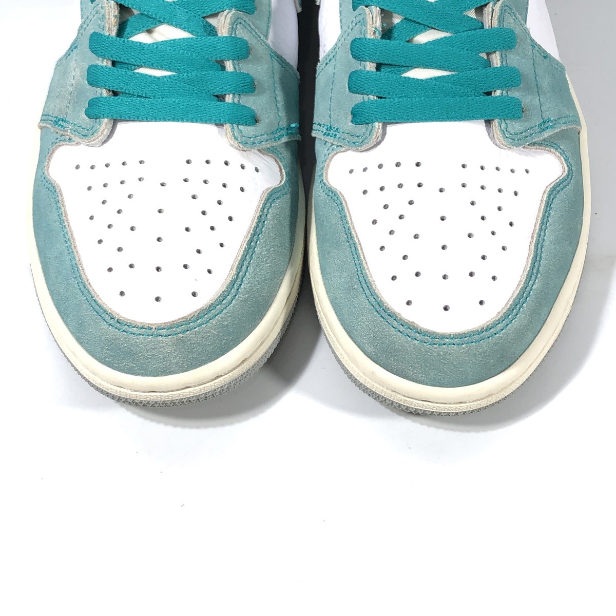 中古】【美品】ナイキ NIKE AIR JORDAN 1 RETRO HIGH OG TURBO GREEN