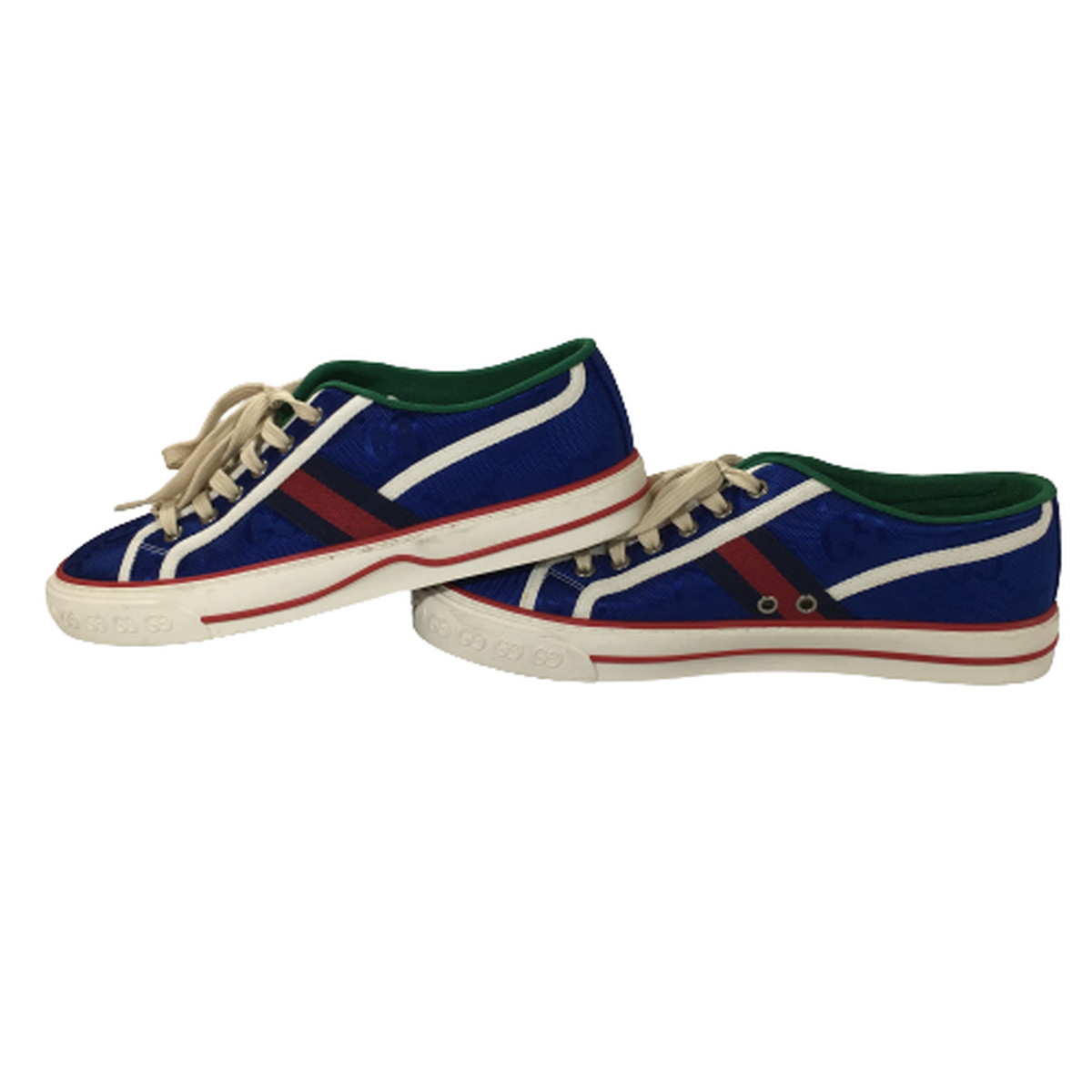 中古】【ほぼ未使用品】GUCCI グッチ TENNiS 1977 テニス スニーカー