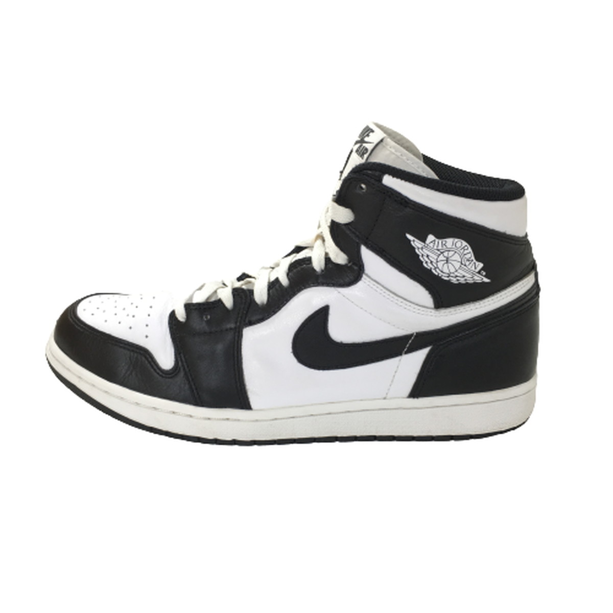 中古】ナイキ NIKE AIR JORDAN 1 RETRO HIGH OG BLACK WHITE PANDA AJ1