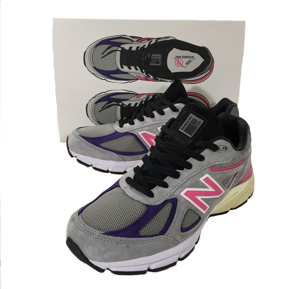 中古】【ほぼ未使用品】ニューバランス x キス x ユナイテッドアローズ KITH UNITED ARROWS & SONS New Balance  M990KT4 29cm US 11 D : 2305070104 : オーバーラップヤフー店 - 通販 - Yahoo!ショッピング