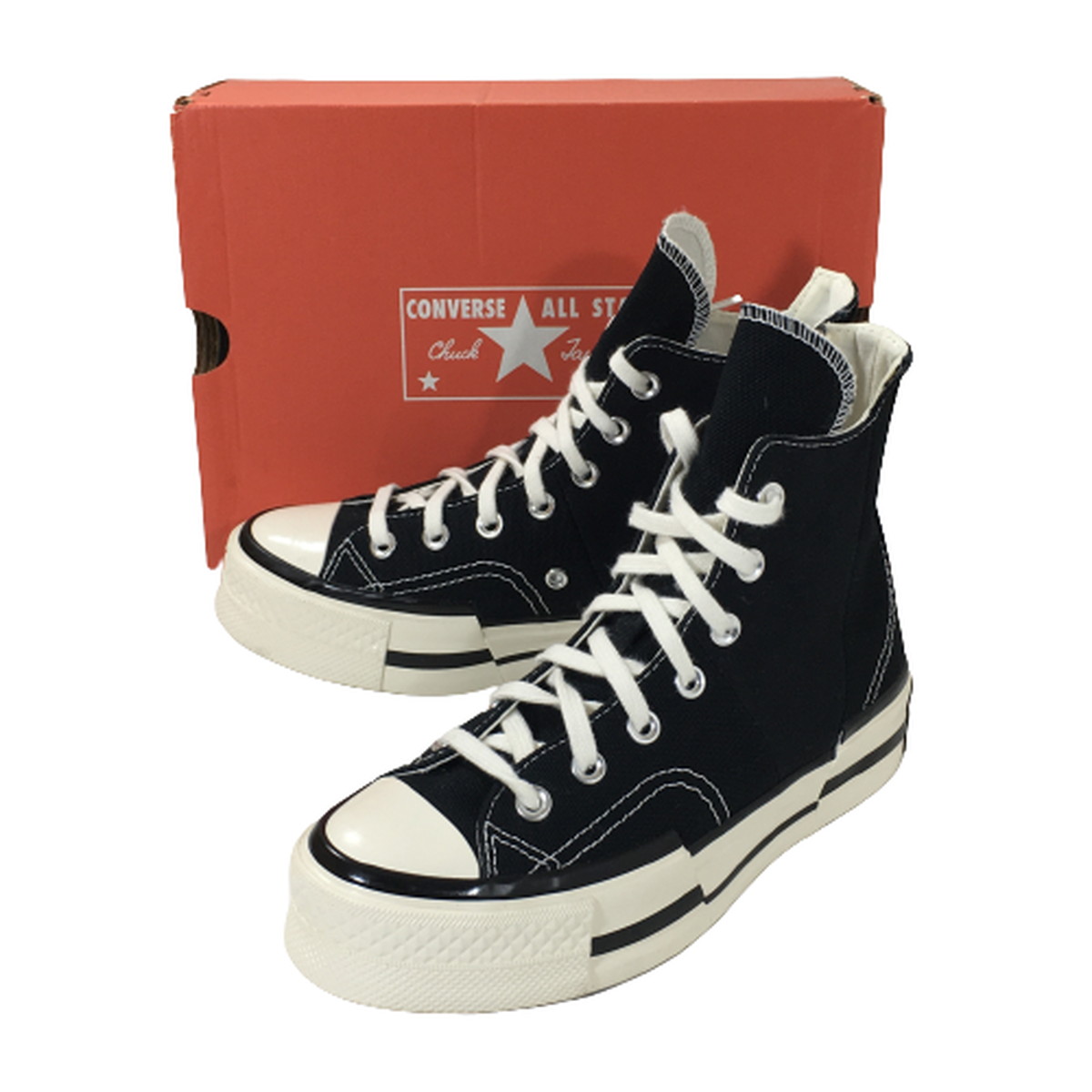 【ほぼ未使用品】コンバース チャックテイラー プラス オールスター CONVERSE CHUCK TAYLOR ALL STAR CT70 PLUS HI A00916C 23cm｜overlap｜02