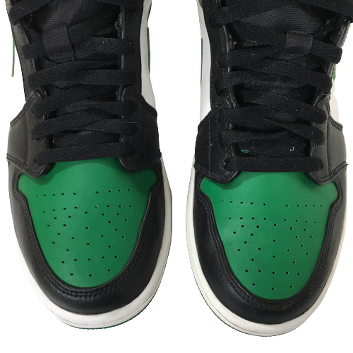 中古】【良品】ナイキ NIKE AIR JORDAN 1 MID PINE GREEN AJ1 エアジョーダン1 ミッド 554724-067  パイングリーン 緑 白 黒 27cm US 9 : 2305180107 : オーバーラップヤフー店 - 通販 - Yahoo!ショッピング