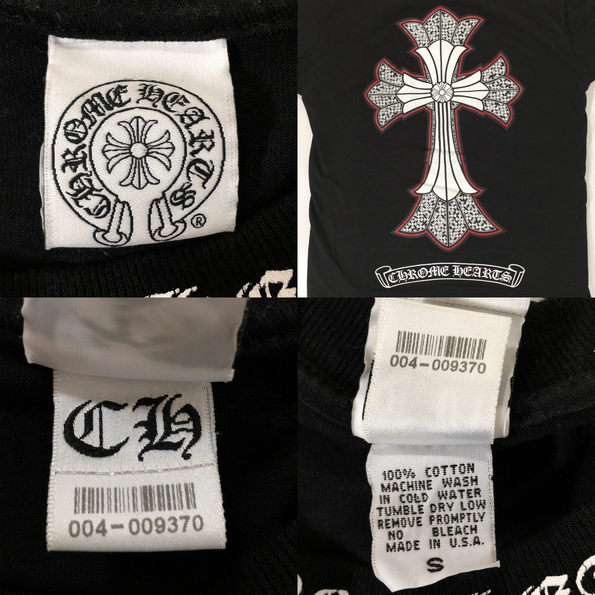 中古】クロムハーツ CHROME HEARTS ポケット Tシャツ ダブルクロス DBL