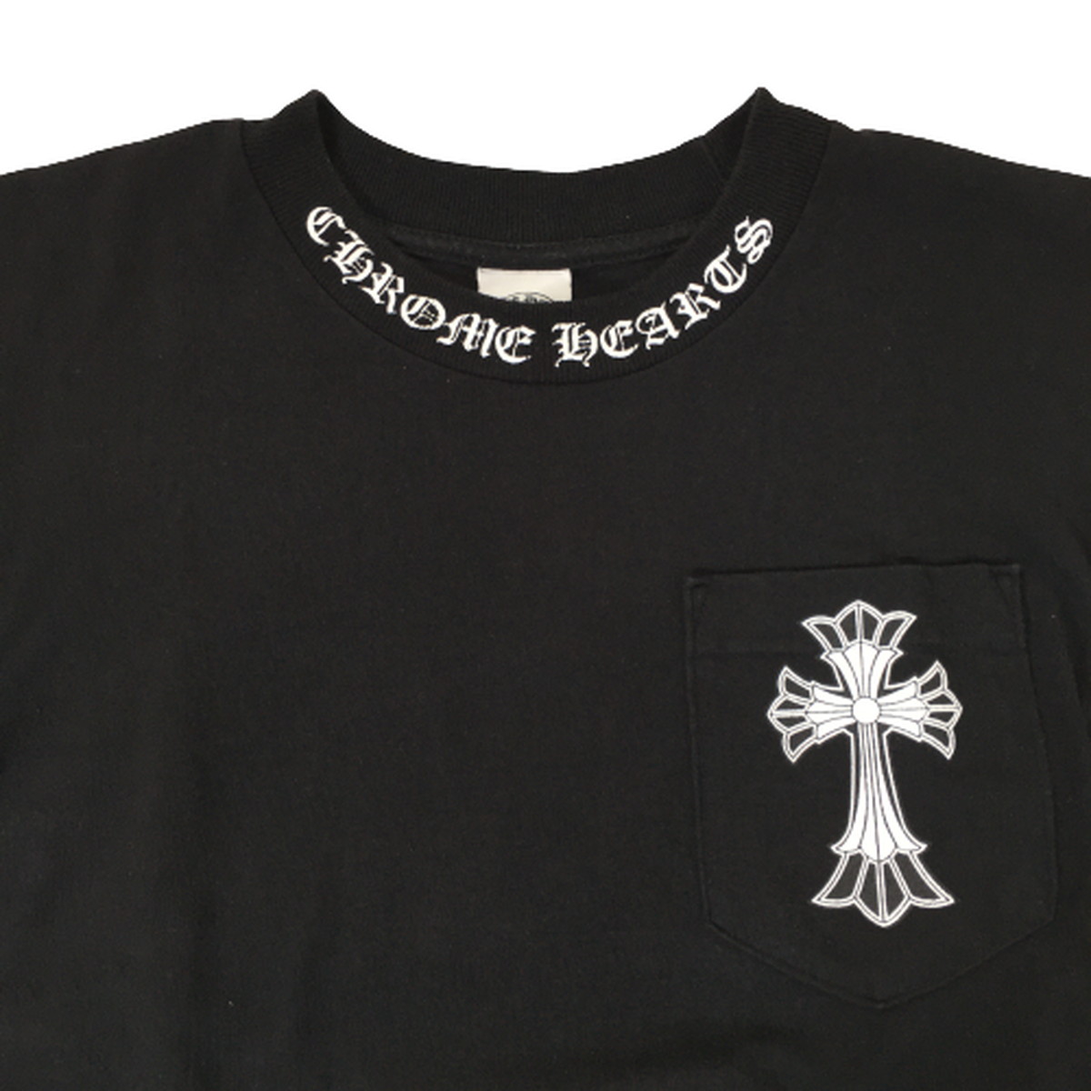 中古】クロムハーツ CHROME HEARTS ポケット Tシャツ ダブルクロス DBL